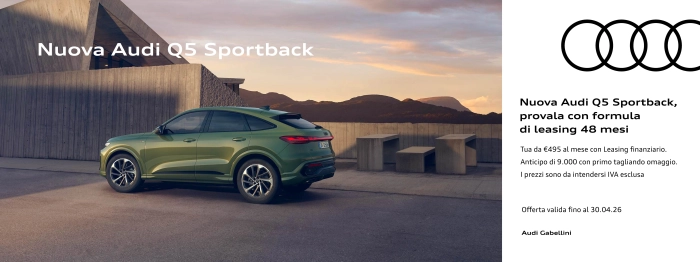 Nuova Audi Q5 Sportback