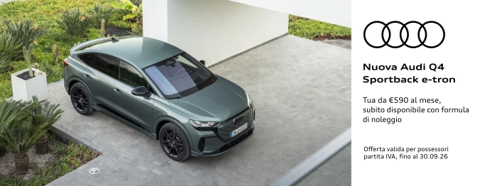 Nuova Q4 Sportback e-tron