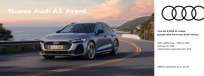 Nuova Audi A5 Avant