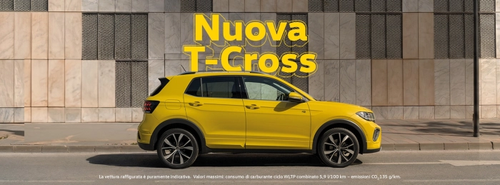  Nuova Volkswagen T-CROSS