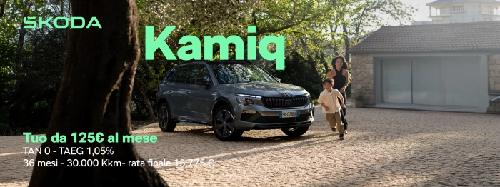 Nuovo Skoda Kamiq 