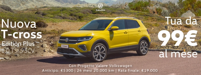  Nuova Volkswagen T-CROSS
