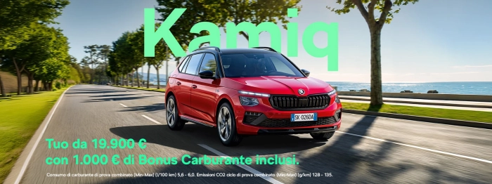 Nuovo Skoda Kamiq 