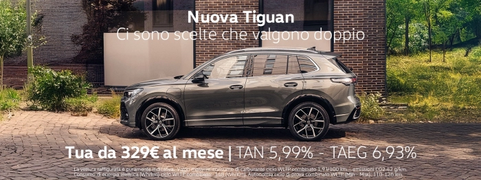 Nuova Tiguan eTSI