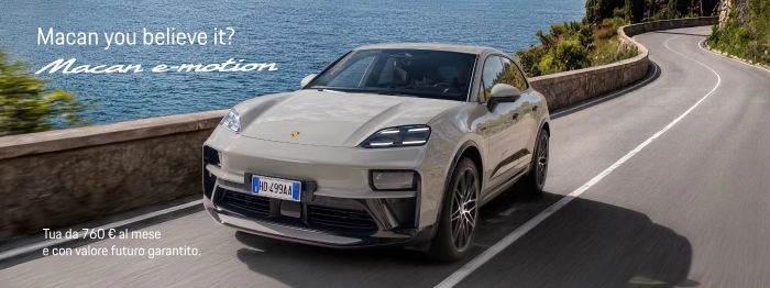 Nuova Macan e-motion