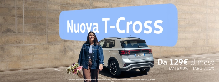  Nuova Volkswagen T-CROSS