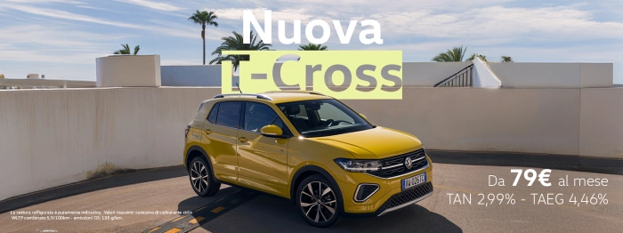  Nuova Volkswagen T-CROSS