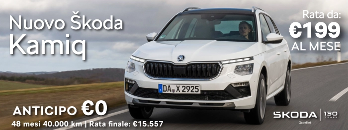 Nuovo Skoda Kamiq 