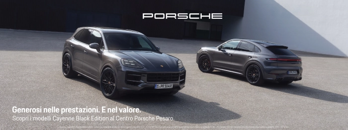 Nuova Cayenne Coupè Black Edition