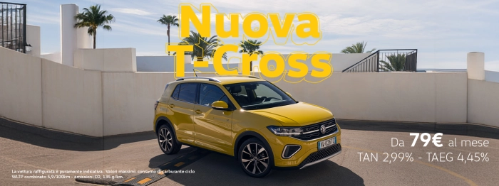  Nuova Volkswagen T-CROSS