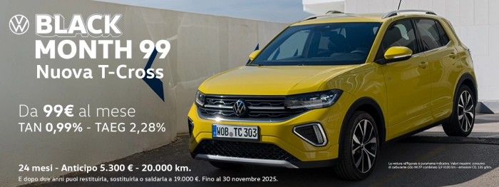  Nuova Volkswagen T-CROSS