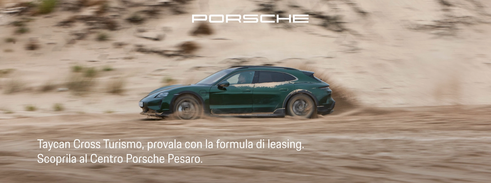 Scopri Taycan 4 Cross Turismo