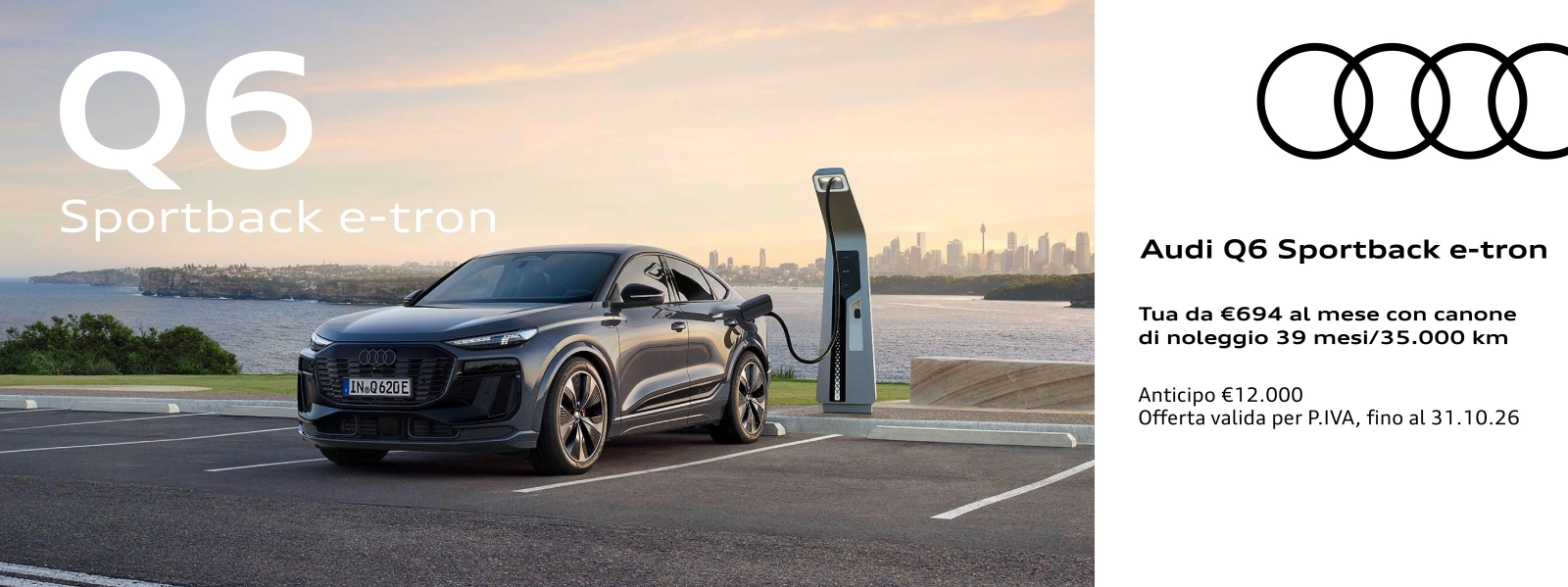 Nuova Audi Q6 Sportback e-tron
