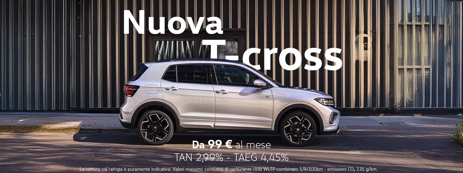  Nuova Volkswagen T-CROSS