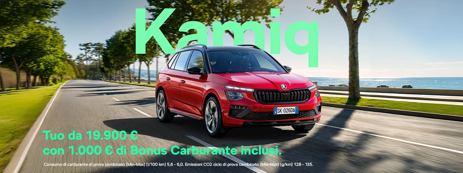 Nuovo Skoda Kamiq 