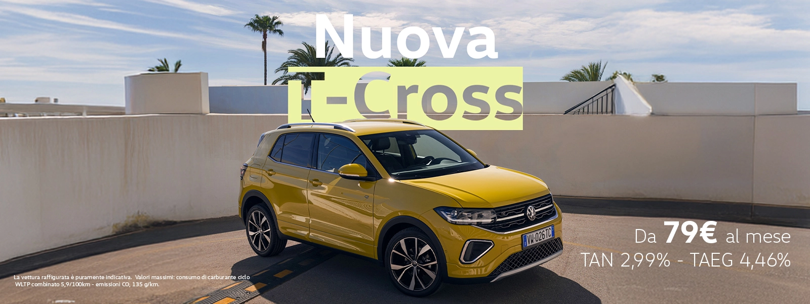  Nuova Volkswagen T-CROSS