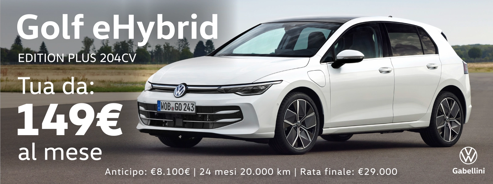 Nuova Golf eHybrid